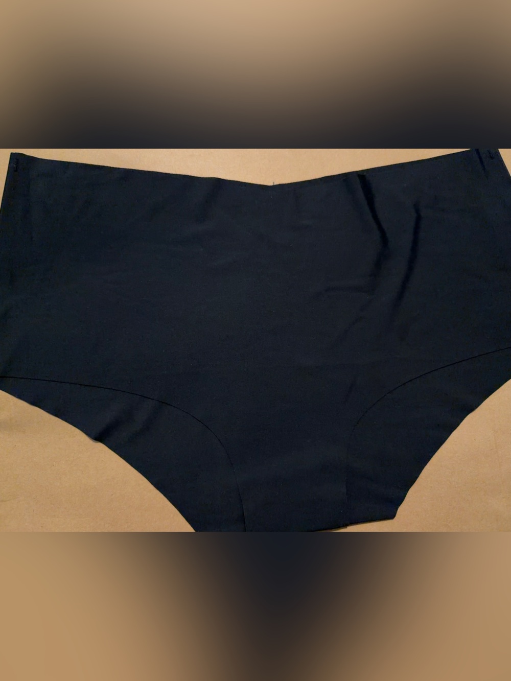 Seamless High-Waist Panty in Black 2XL